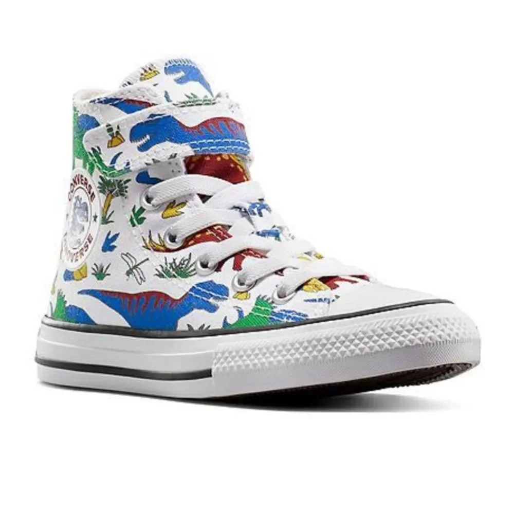 Converse Chuck Taylor All Star Dino Party‎ Easy-On Boys Sneakers- Size 3